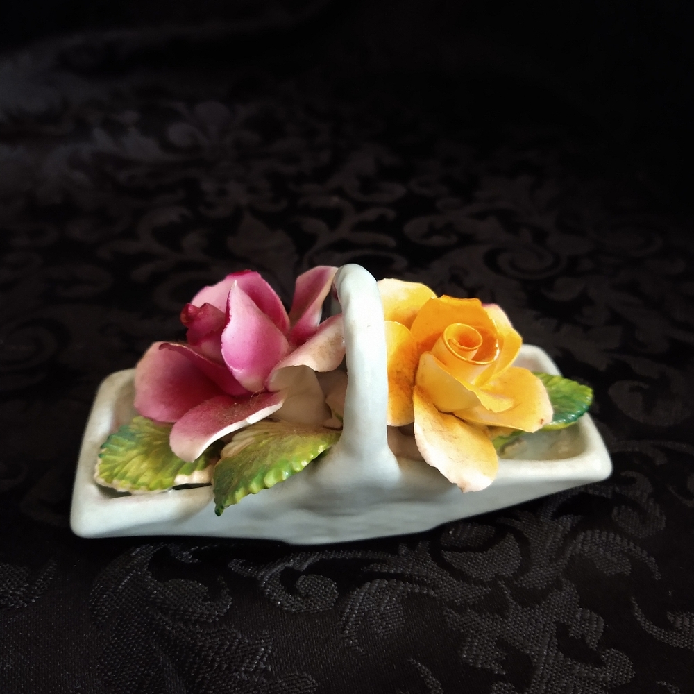 Thorley Bone China Rose Figurine- Made in England